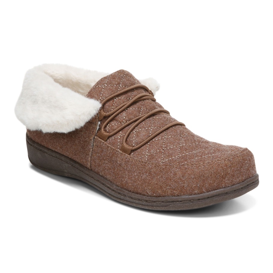 Vionic Glauben Pantoffel Toffee