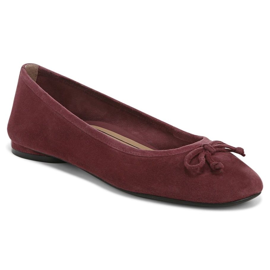 Callisto Flat Vionic Shiraz-Wildleder