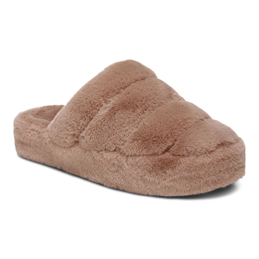 Vionic Geröstete Nuss Cosmina Pantoffel