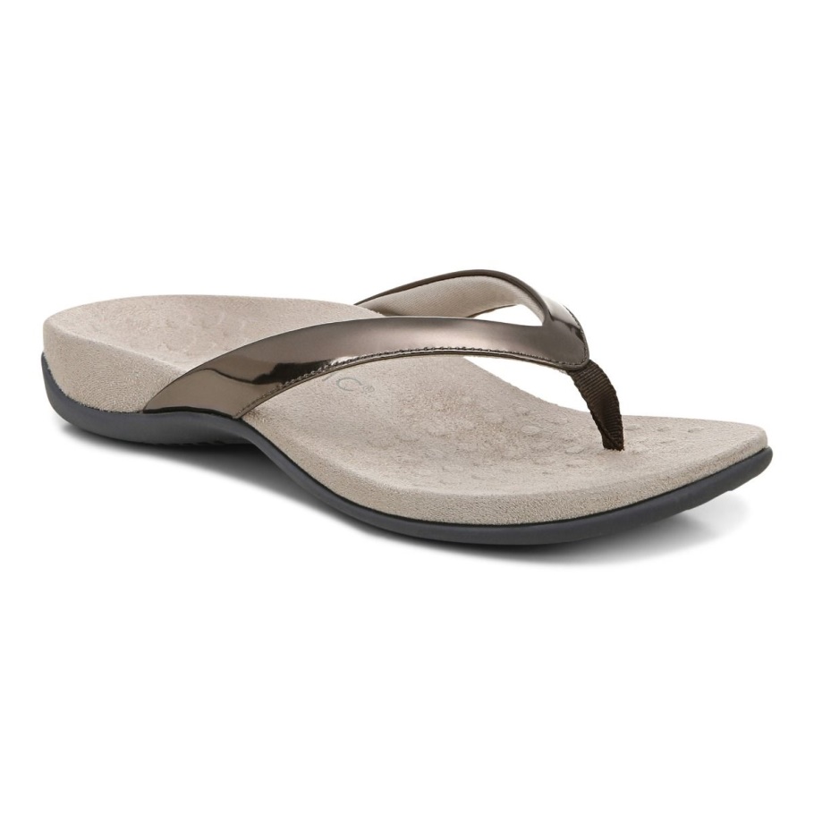 Vionic Dillon Toe Post Sandale Zinn