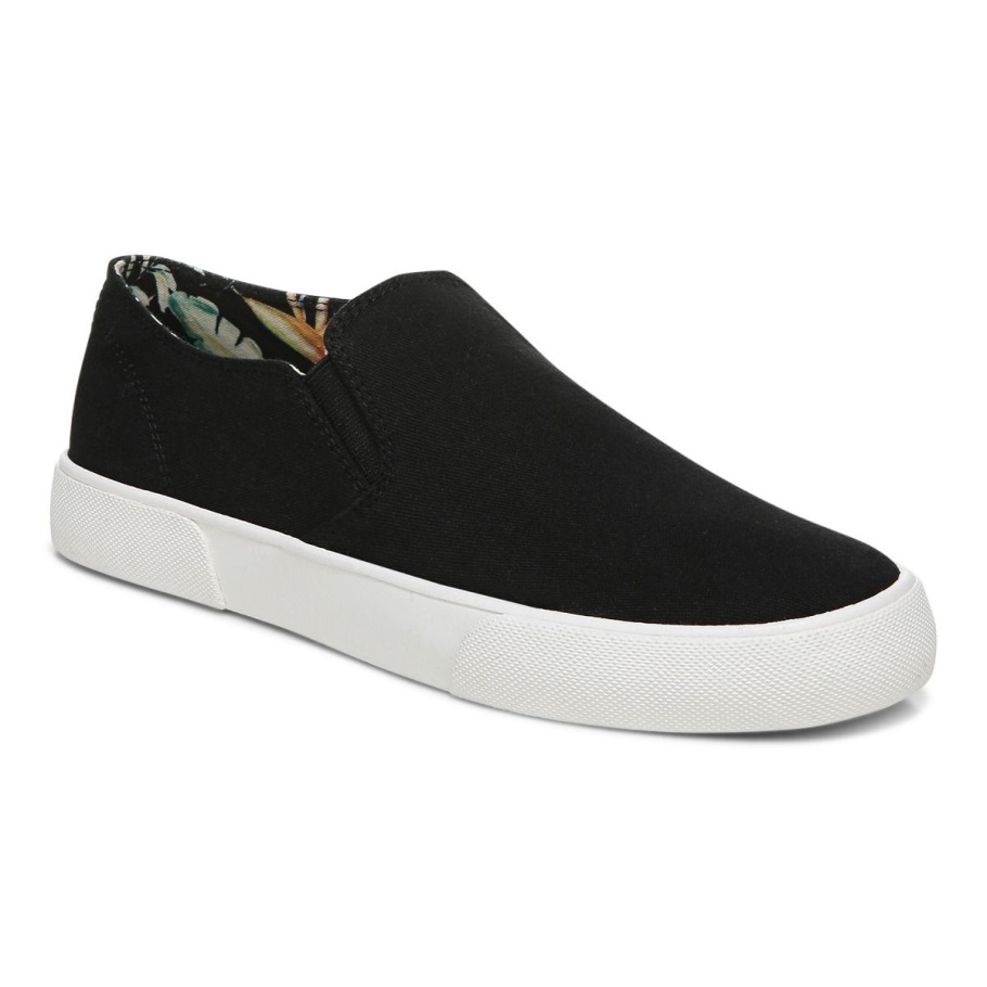 Schwarzer Vionic Groove Sneaker Zum Hineinschlüpfen