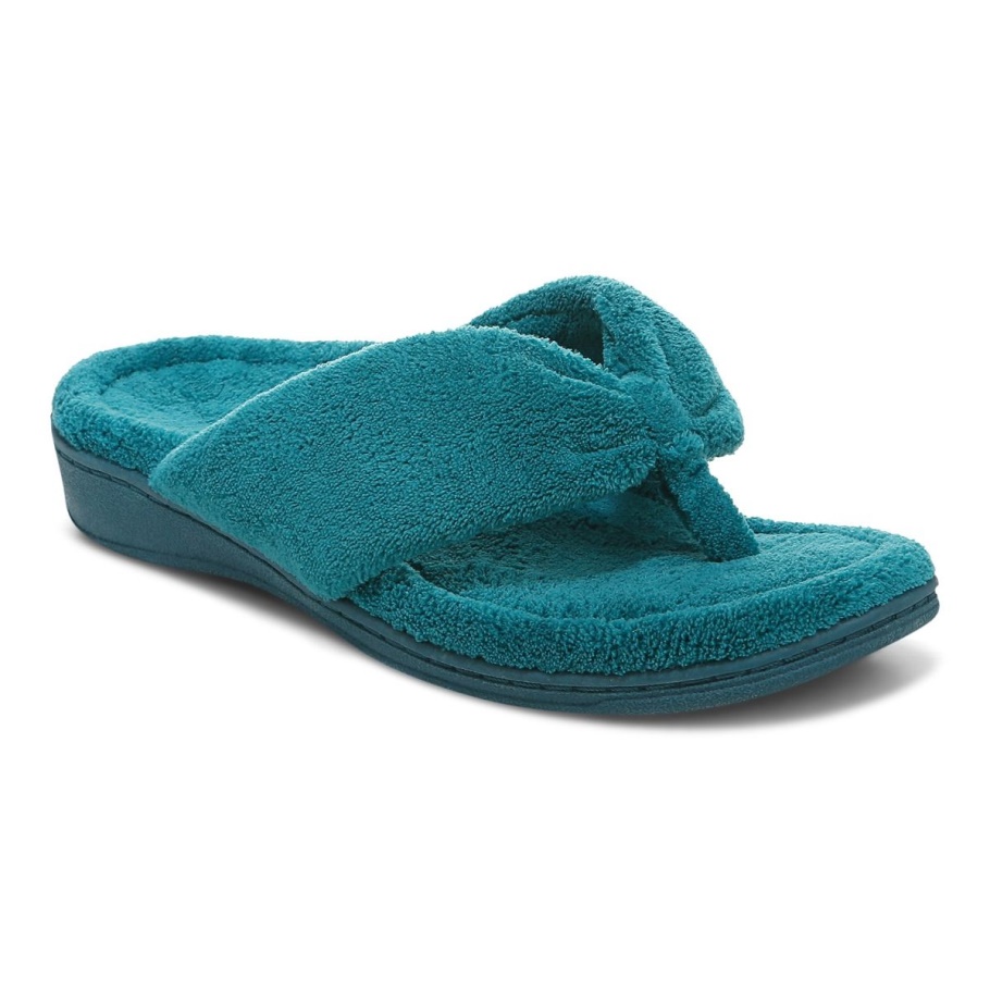 Nile Blue Vionic Gracie Zehenpfostenhausschuh