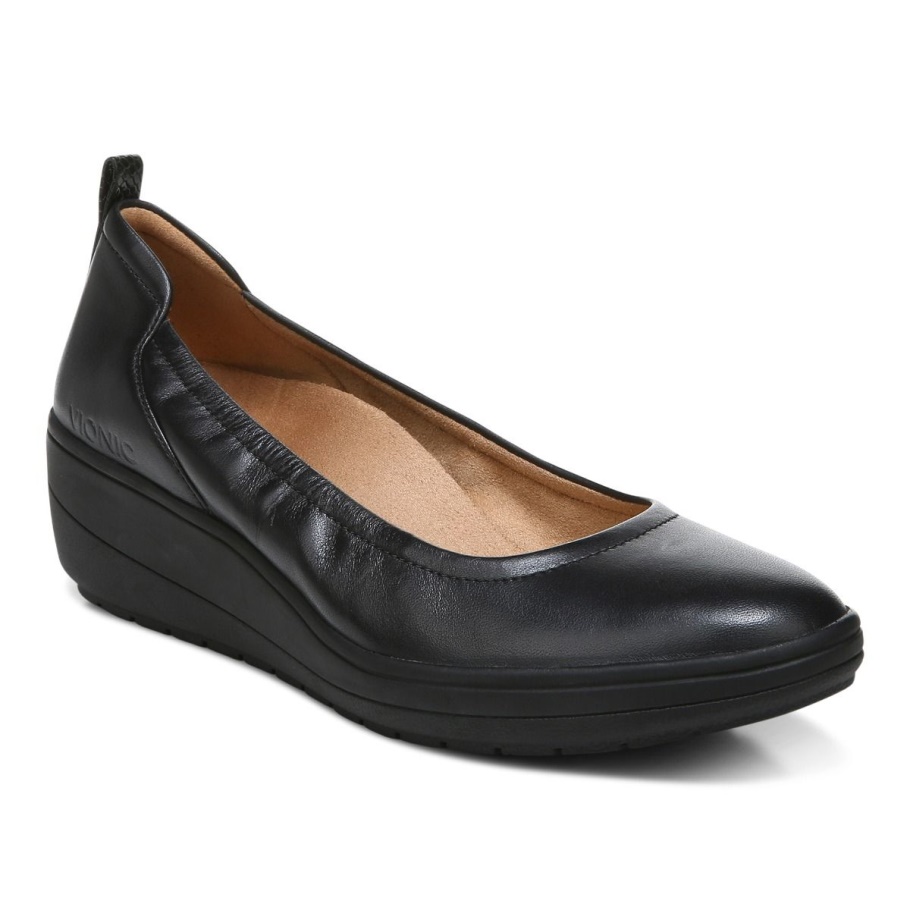 Schwarz Jacey Wedge Vionic