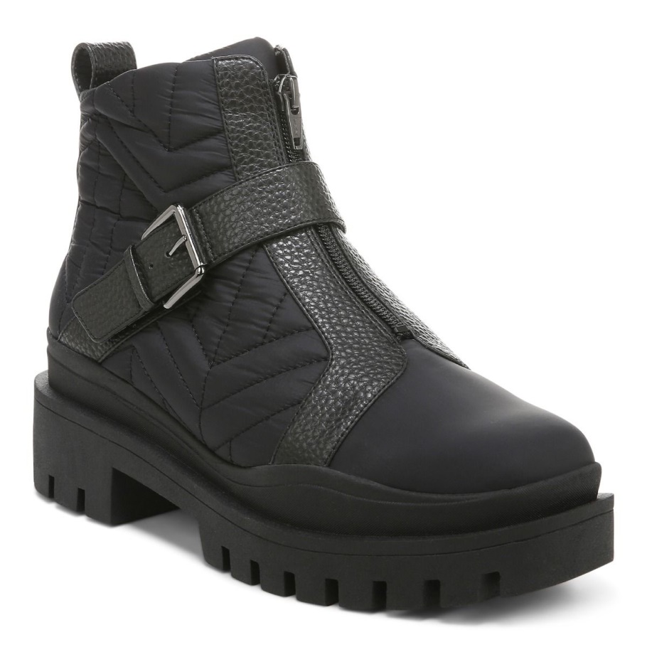 Schwarzer Janara-Stiefel Vionic