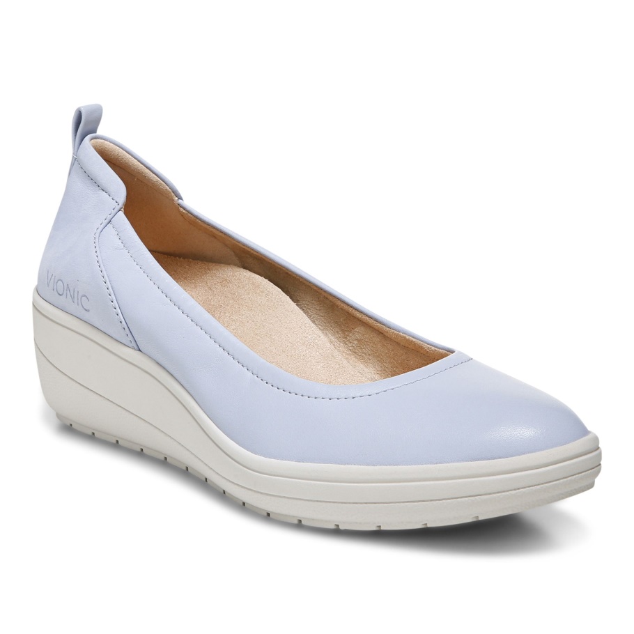 Jacey Wedge Vionic Blue Dunst