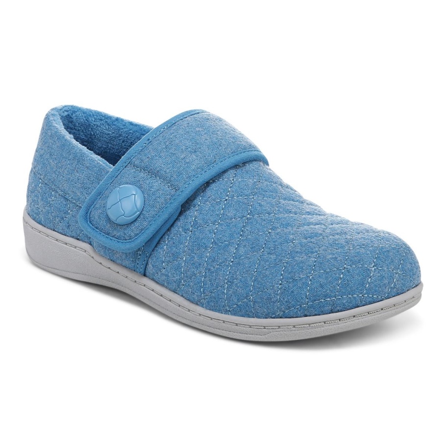 Jackie Pantoffel Horizont Blau Vionic