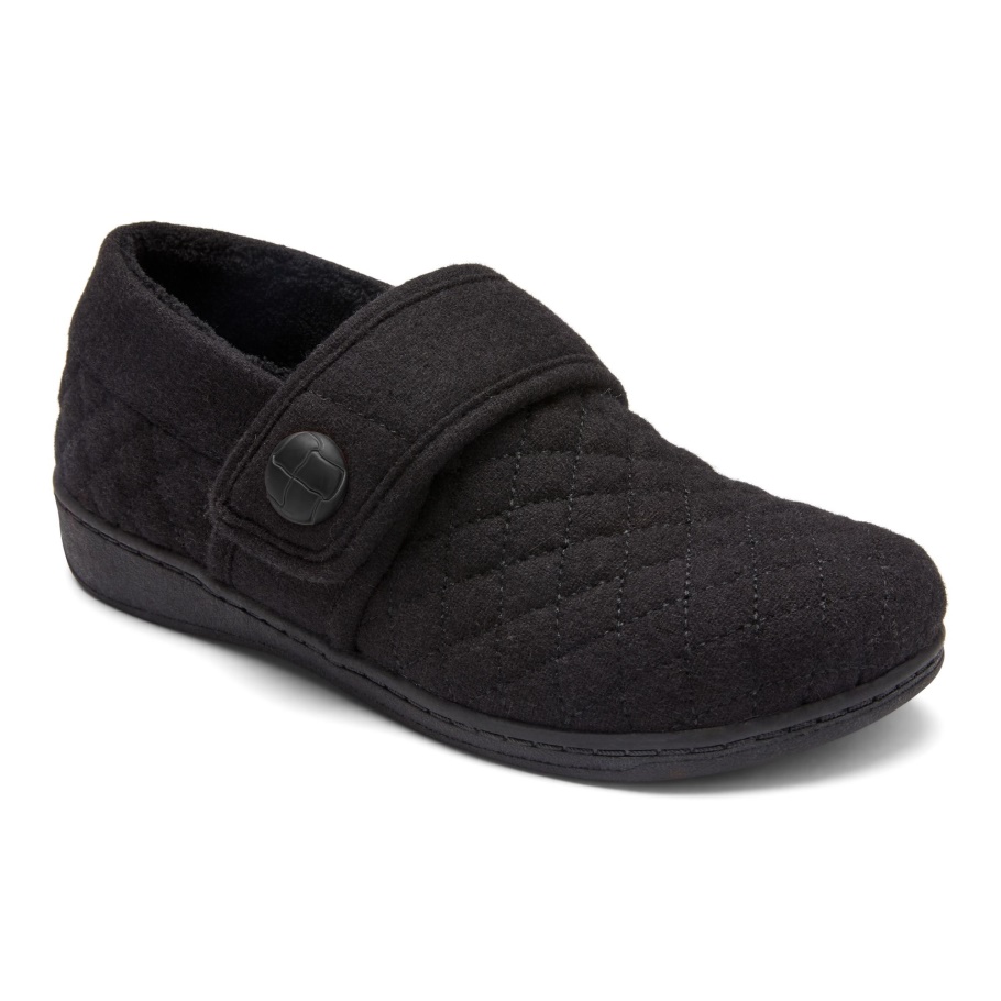 Jackie Pantoffel Vionic Schwarz