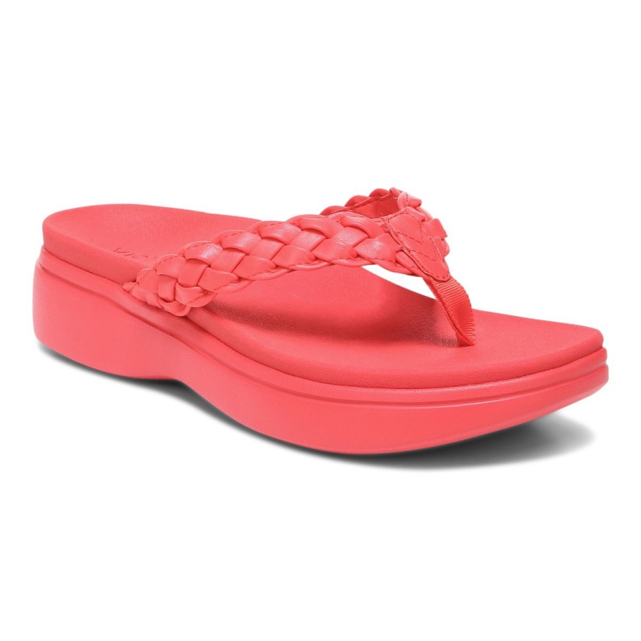 Vionic Poppy Kenji Plateau-Sandale