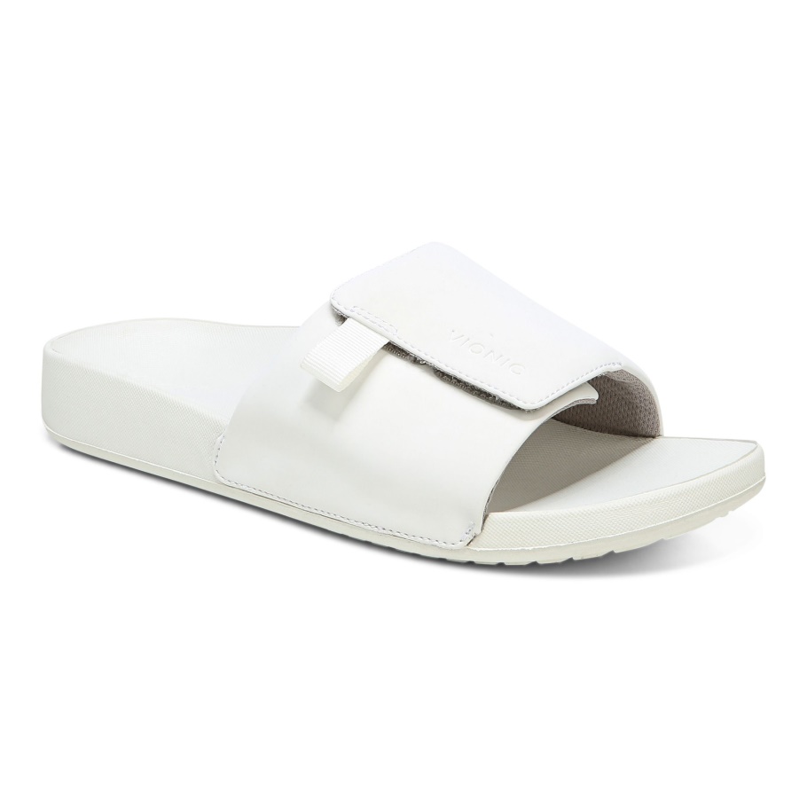 Weiße Keira Pantolette Vionic