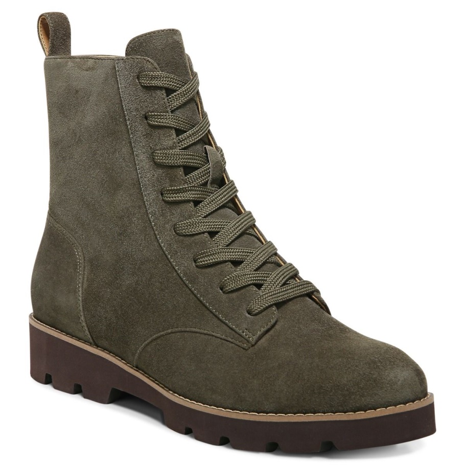 Olive Wildleder Lani Schnürboot Vionic