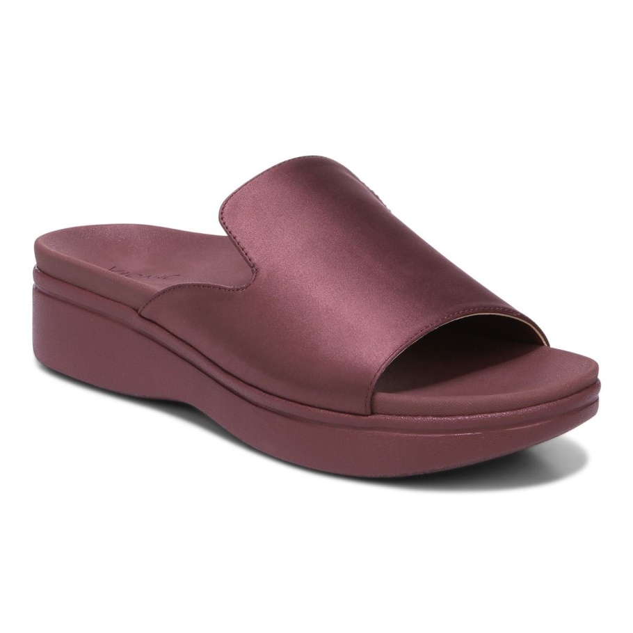 Vionic Shiraz Satin Monica Plateausandale