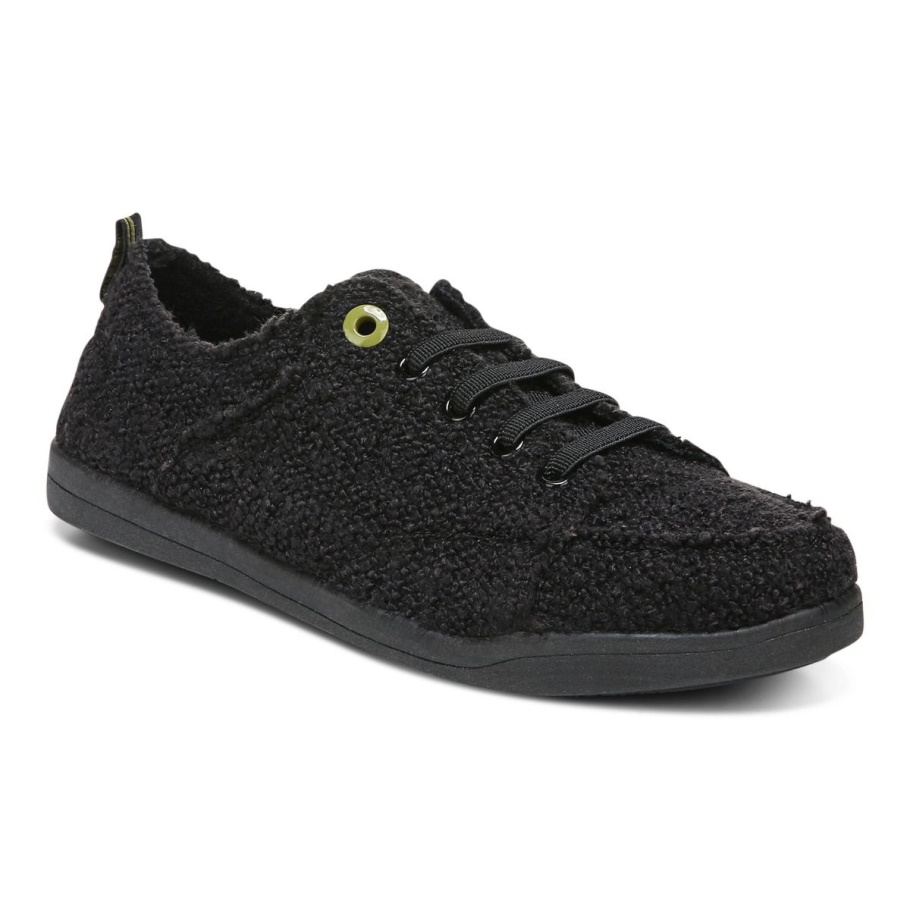 Strand-Pismo-Casual-Sneaker: Boucle Black Boucle Vionic
