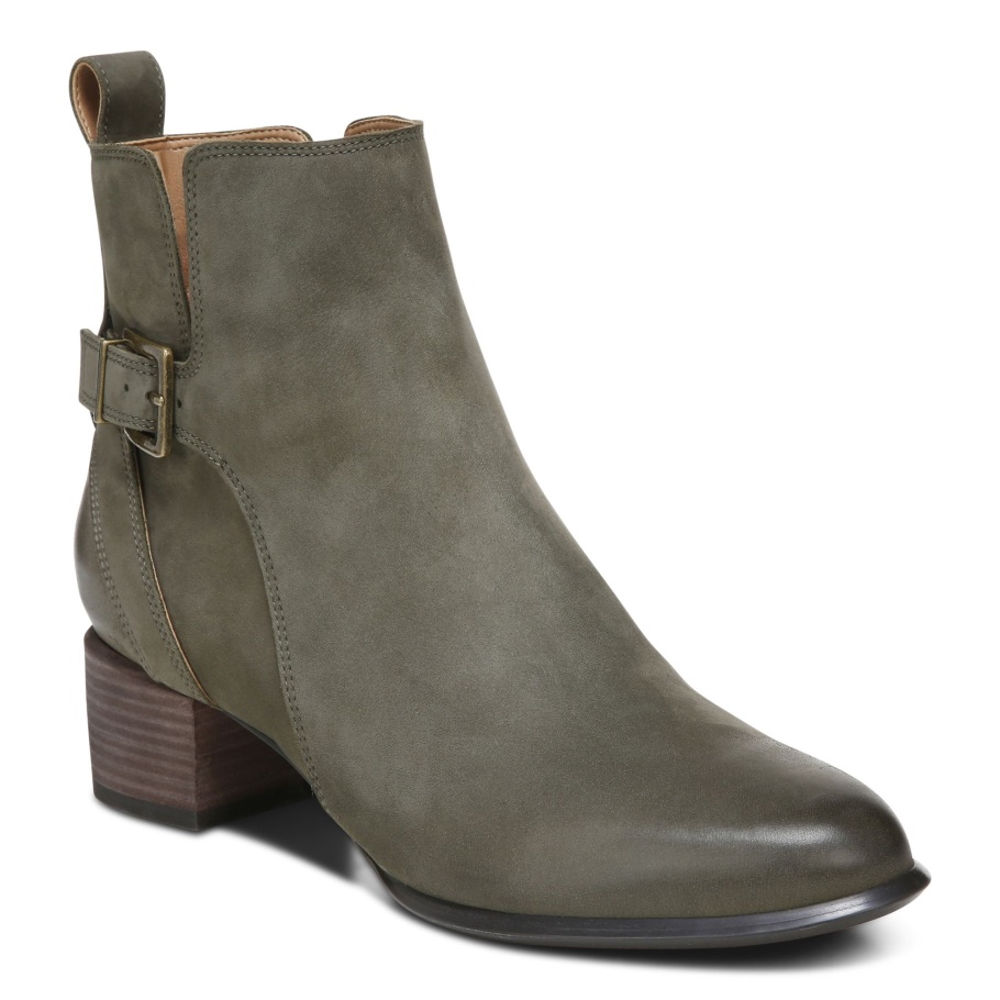 Vionic Olive Siena Stiefel