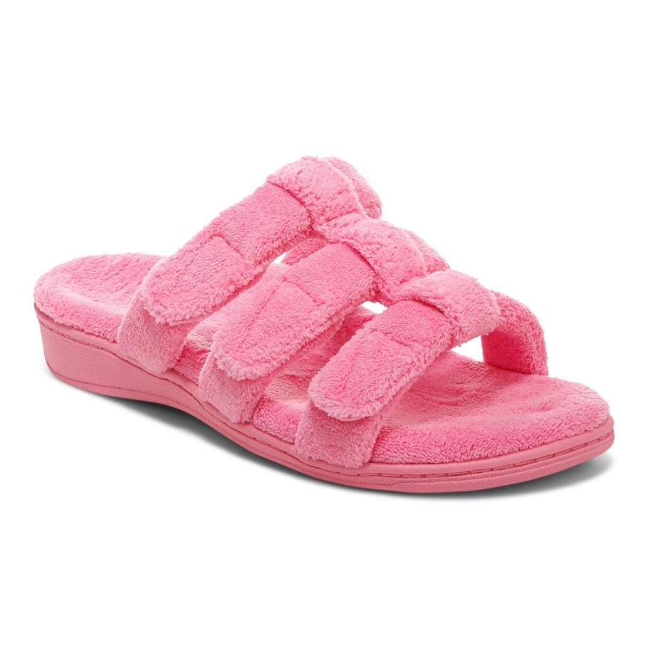 Electric Pink Snooze Pantoffel Vionic