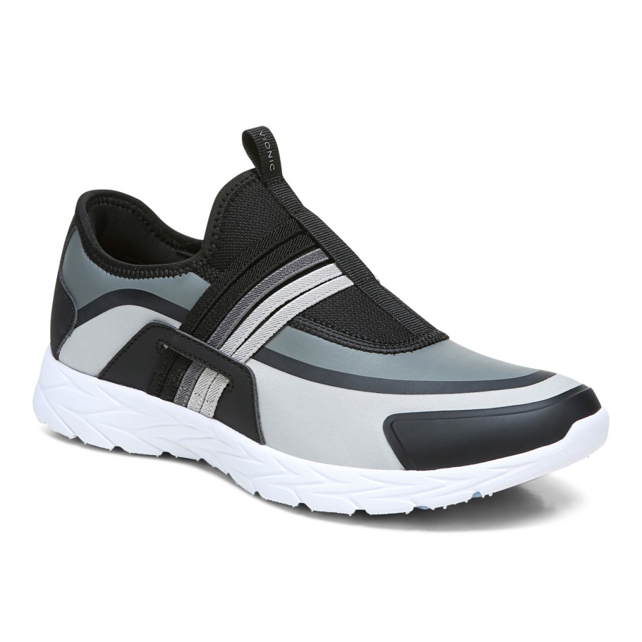 Schwarz Grau Vayda Slip-on Sneaker Vionic