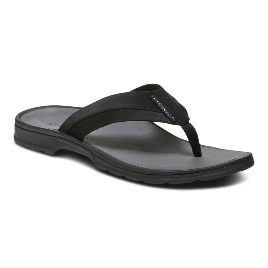 Wyatt Toe Post Sandale Schwarz Vionic