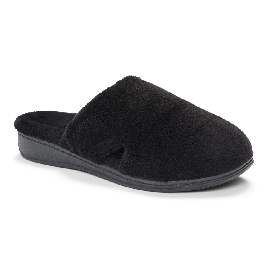 Gemma Pantoffel Schwarz Vionic