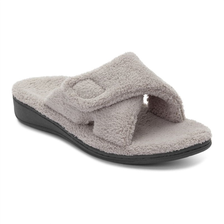 Relax Pantoffel Hellgrau Vionic