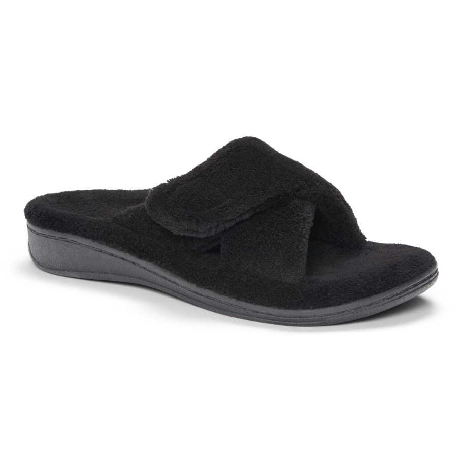 Relax Pantoffel Vionic Schwarz