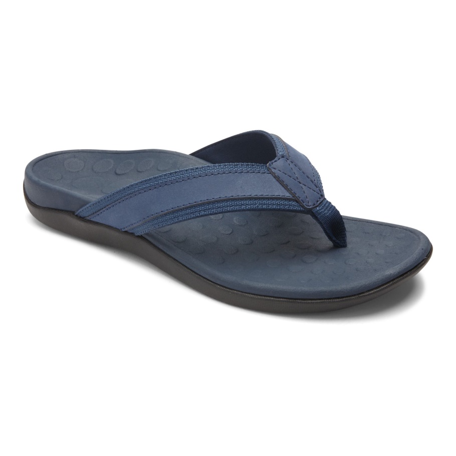 Herren-Sandale Mit Zehensteg Vionic Navy