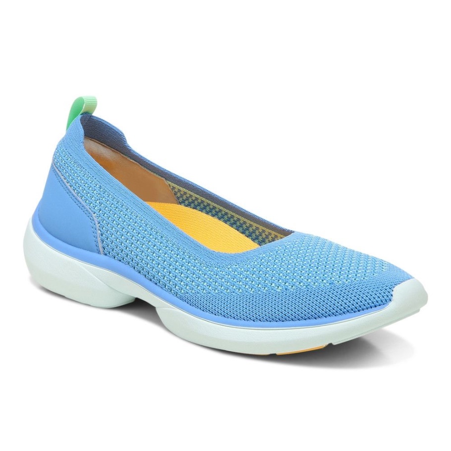 Azurblauer Kallie Slip-on-sneaker Vionic
