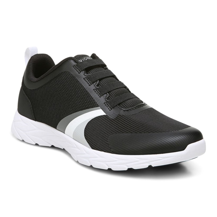 Vionic Schwarzer Layla Sneaker Zum Hineinschlüpfen