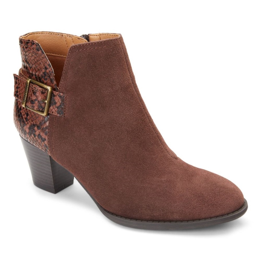 Schokolade Naomi Stiefelette Vionic
