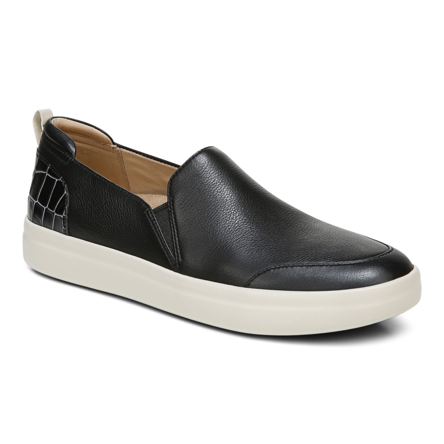 Vionic Penelope Lässiger Slip On Schwarz