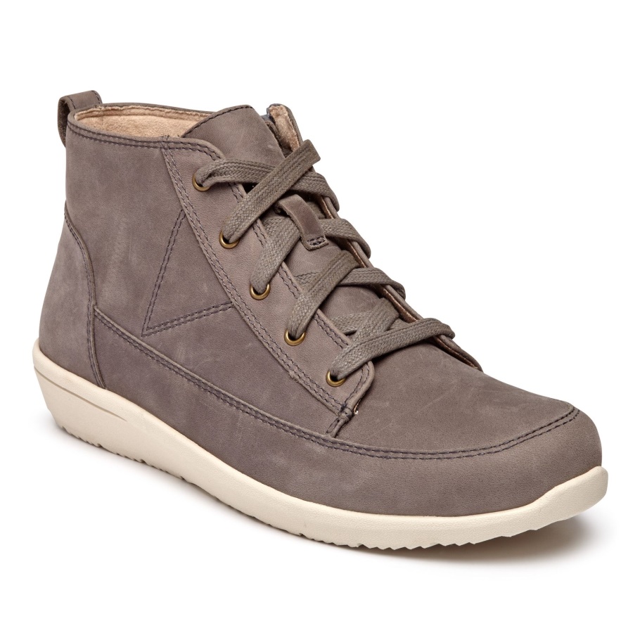 Schiefergrauer Shawna-Stiefel Vionic