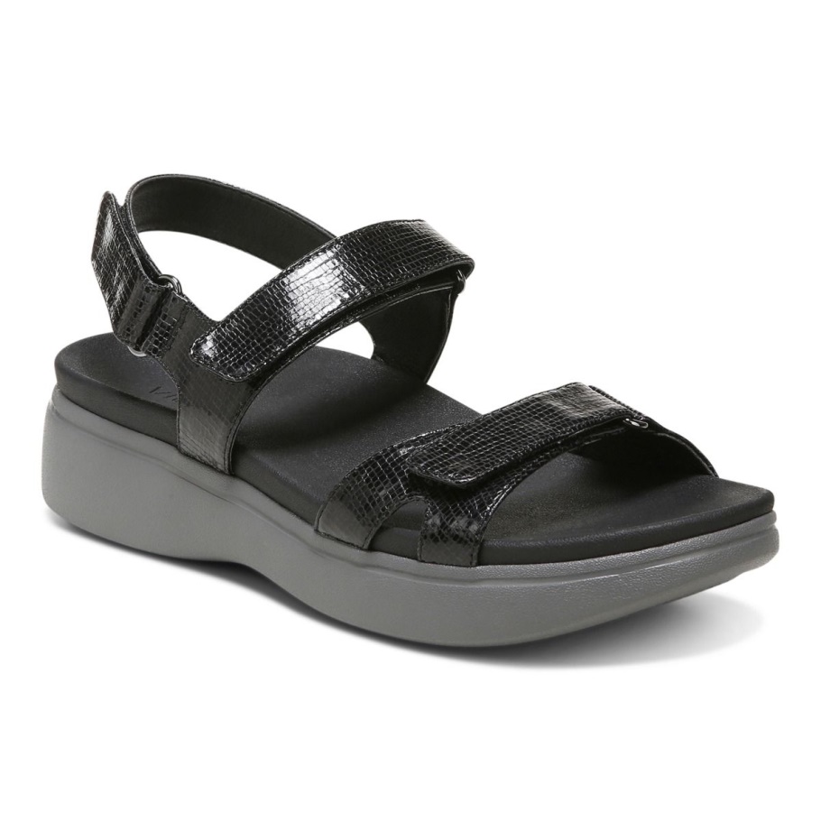 Schwarze Vionic Nuala Sandale