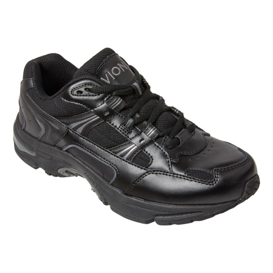 Schwarzer Vionic Walker Klassischer Turnschuh