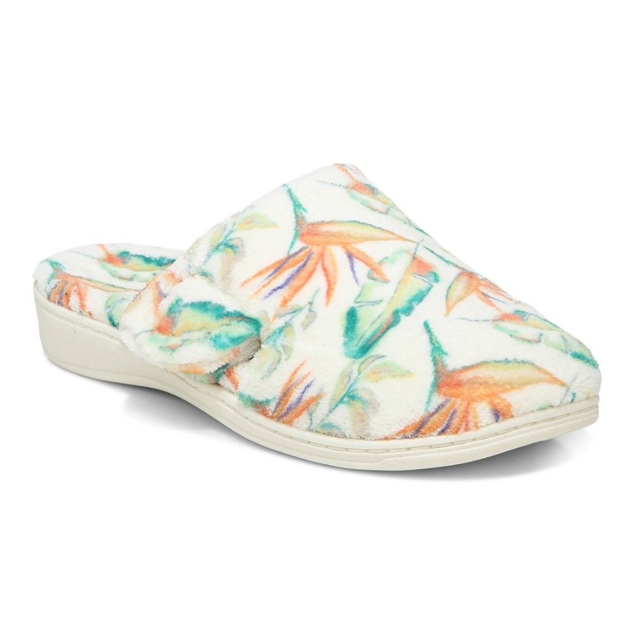 Marshmallow Vionic Gemma Pantoffel