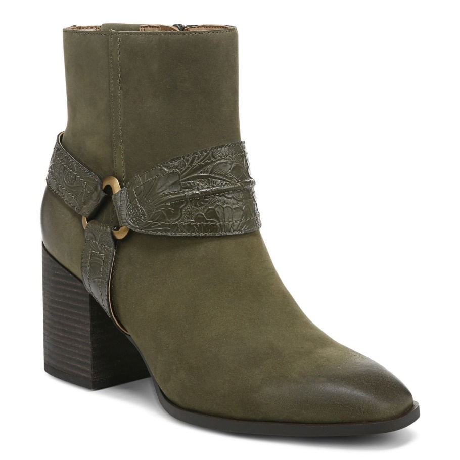Olivgrüner Vionic Carnelia-Stiefel