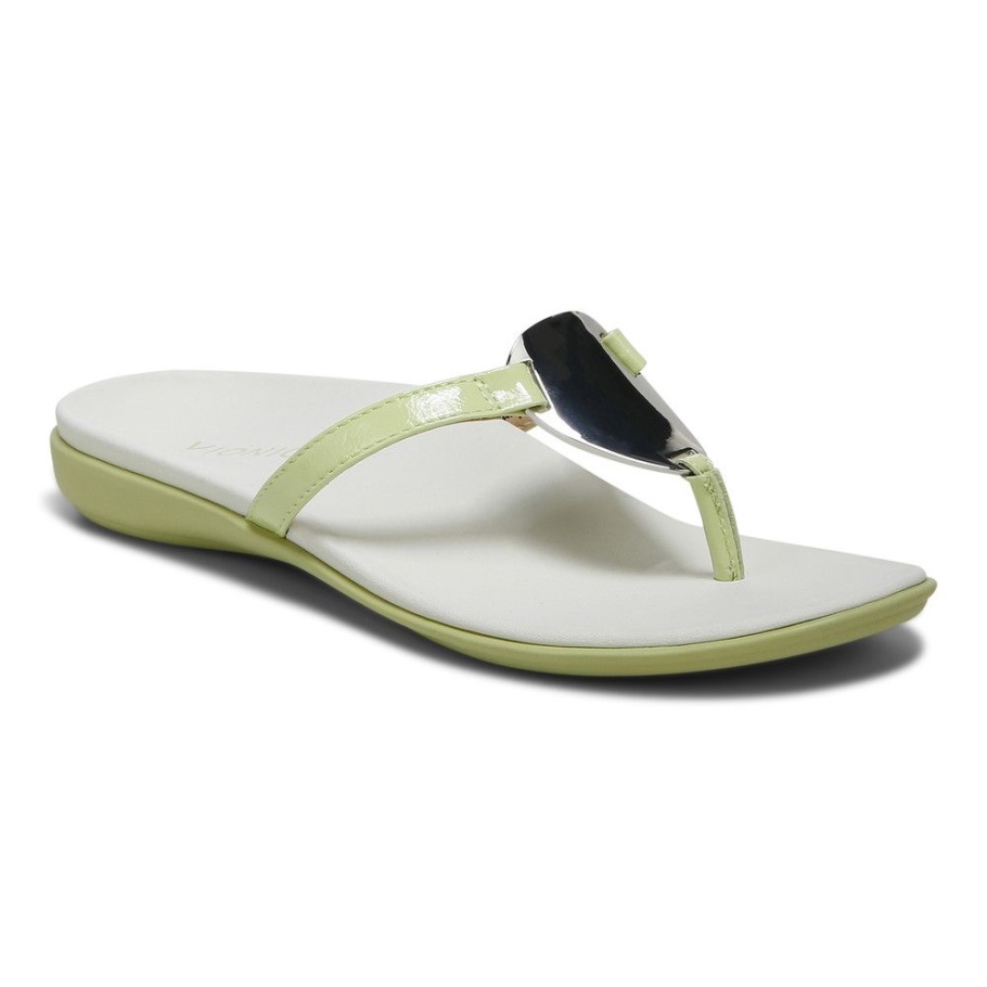 Pale Lime Vionic Raysa Sandale