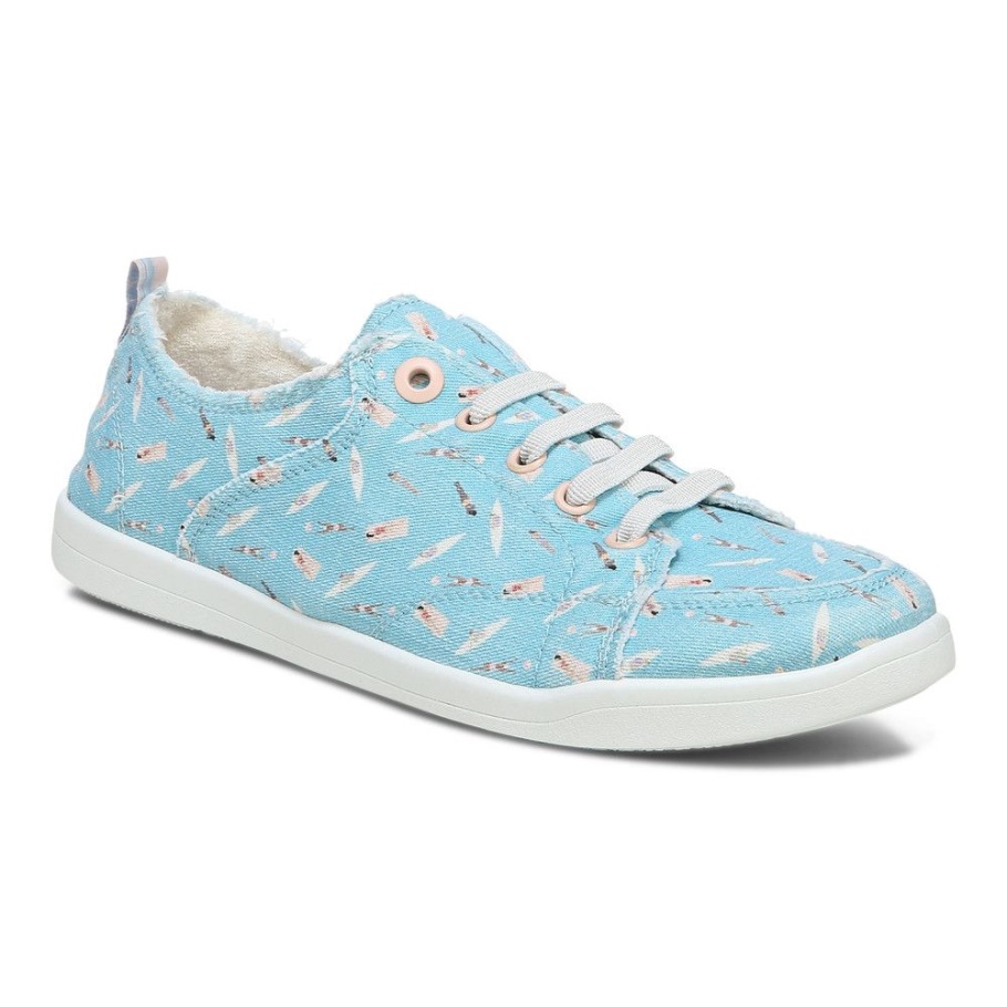 Porzellanblauer Pismo-Casual-Sneaker Vionic