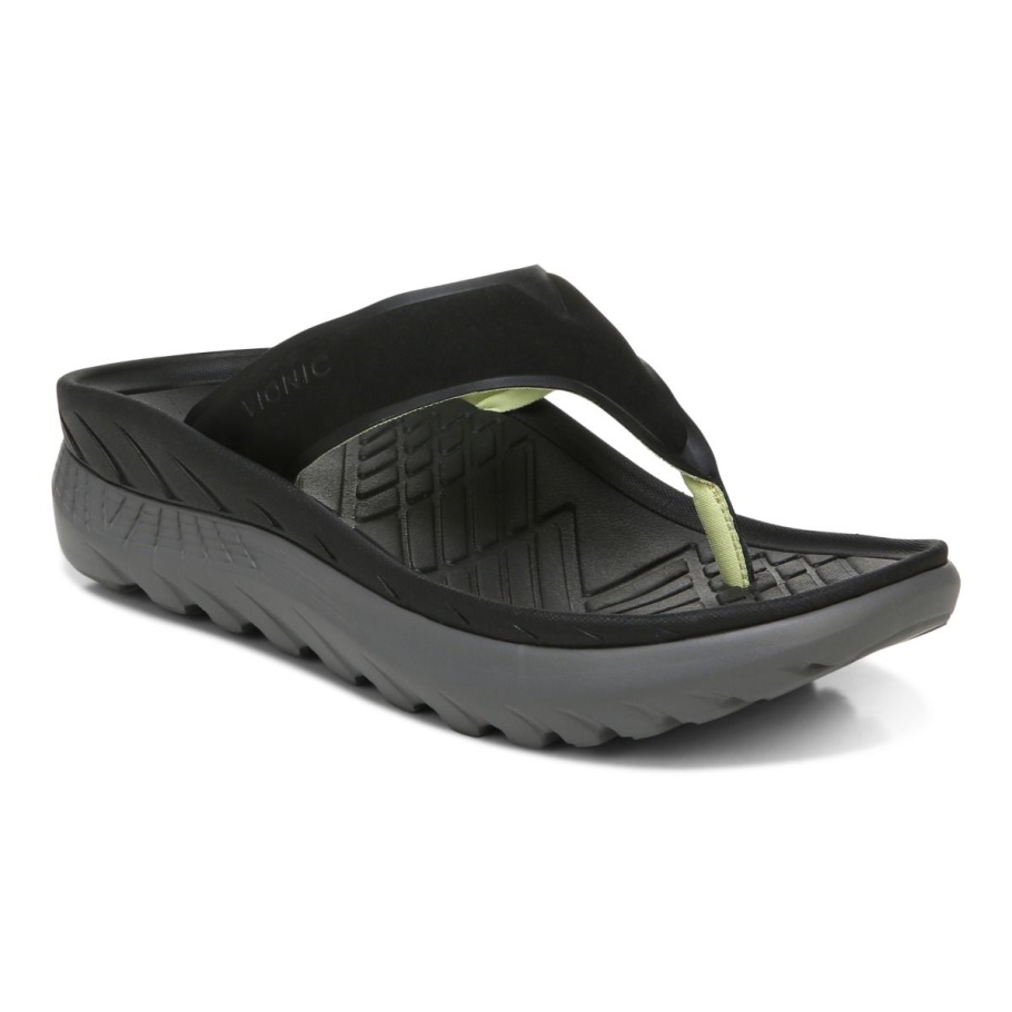 Restore All Gender Recovery Sandale Vionic Black Charcoal