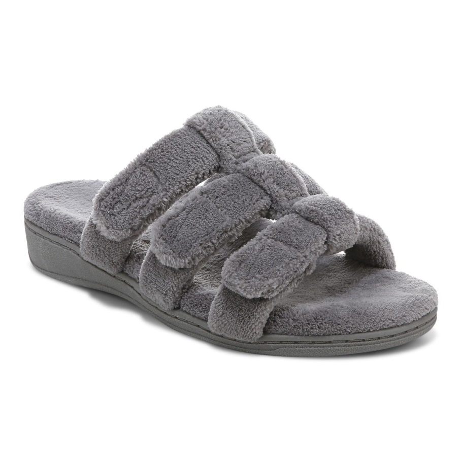 Snooze Slipper Anthrazit Vionic