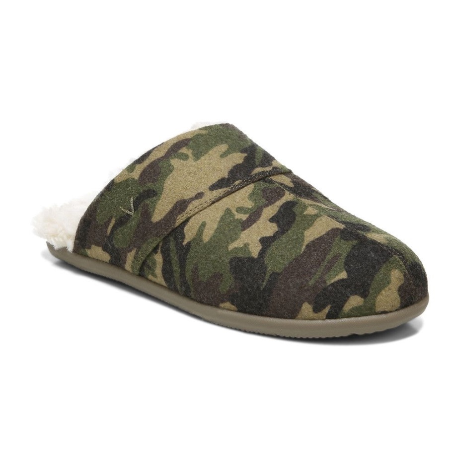Vionic Alfons Pantoffel Oliv