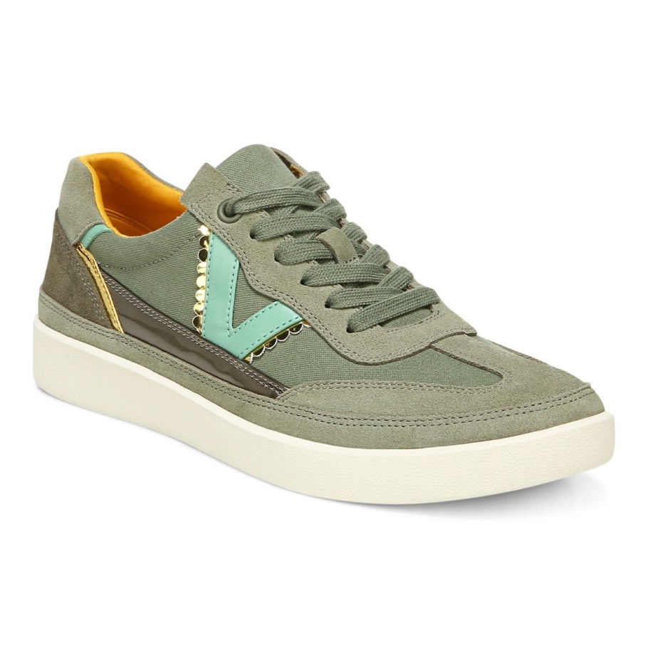 Vionic Armee Grün Mylie Trainer