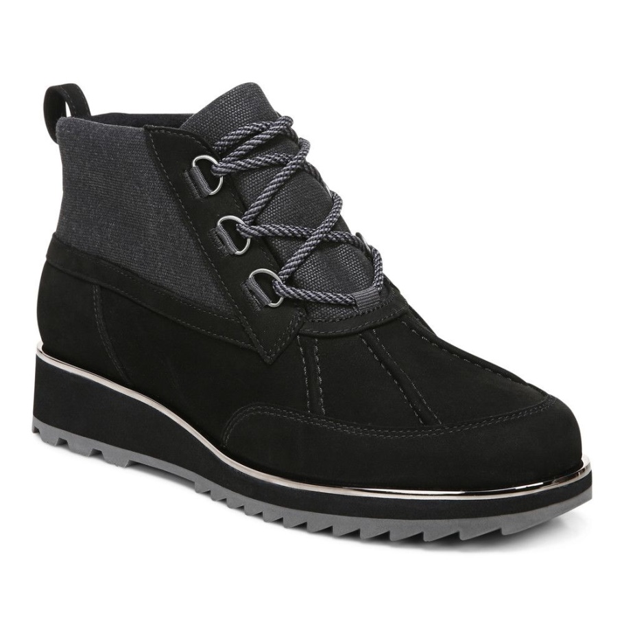 Vionic Schwarzer Nolan-Stiefel