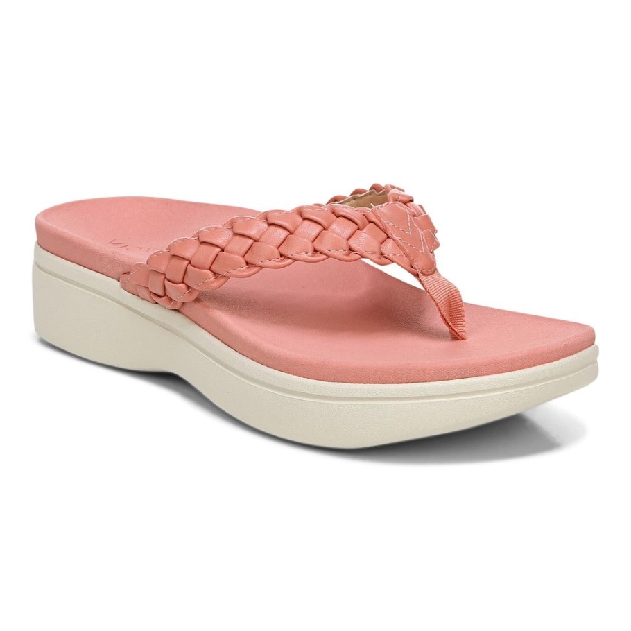 Vionic Kenji Sandale Terracotta