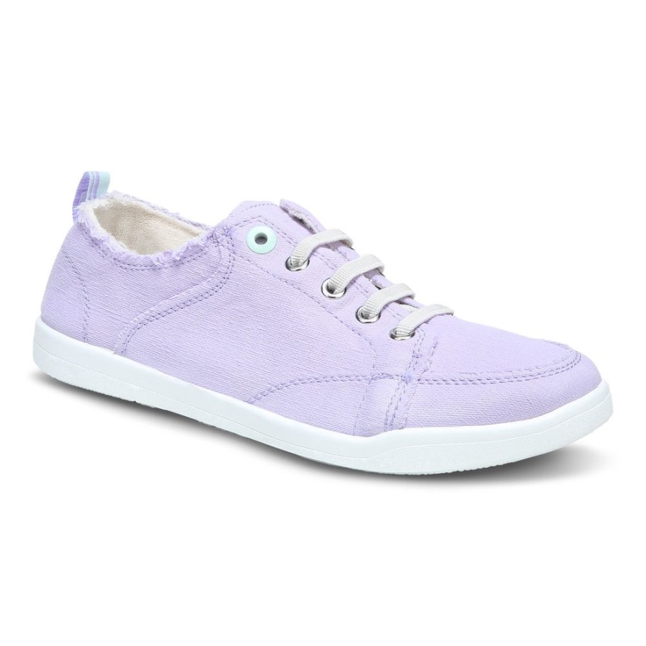 Vionic Pismo Casual Sneaker Pastel Lila Canvas