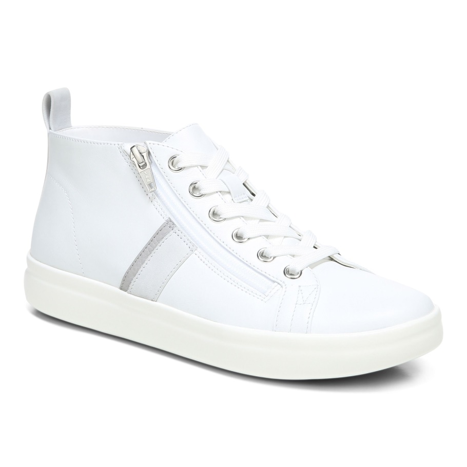 Weißer Stevie High-top-sneaker Vionic