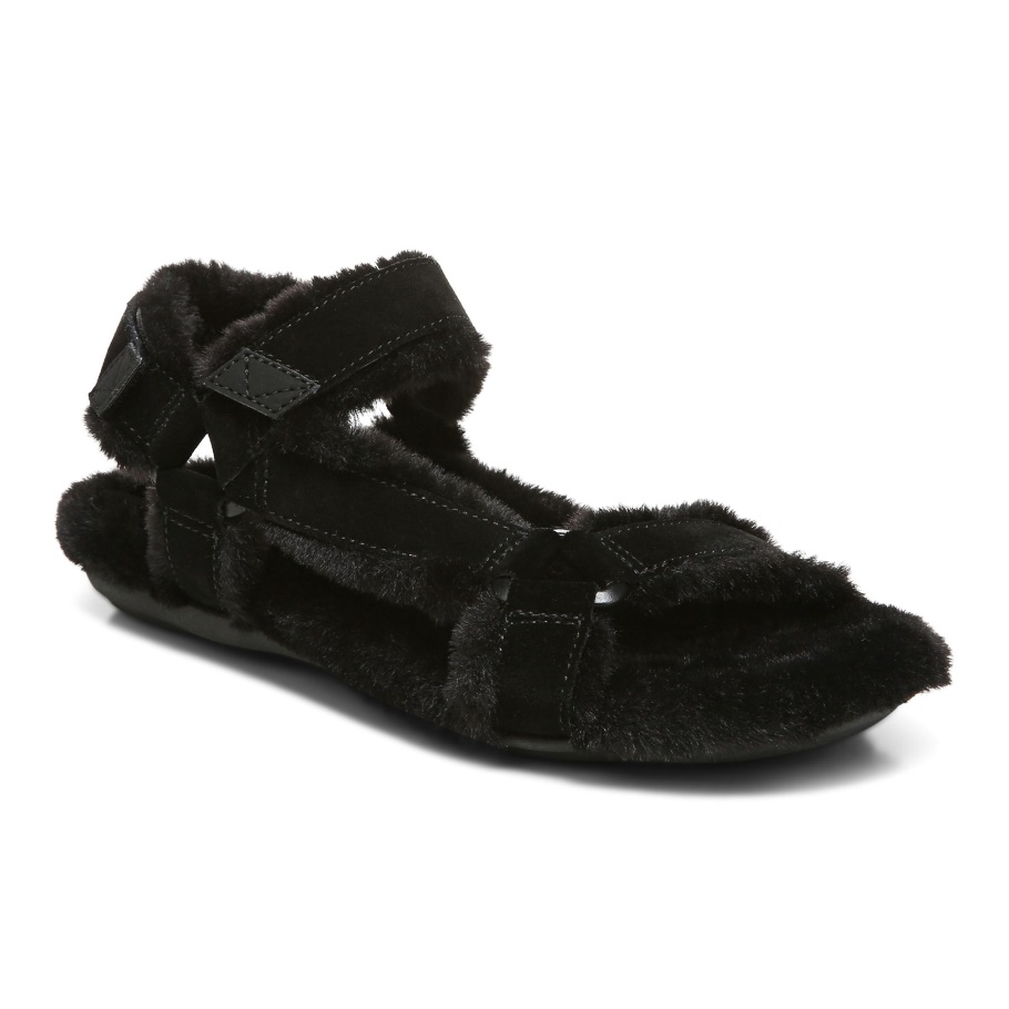 Vionic Viva Hausschuh Schwarz