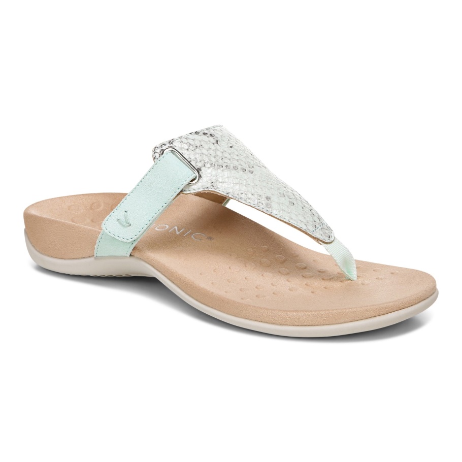 Wanda T-strap Sandal Seafoam Vionic