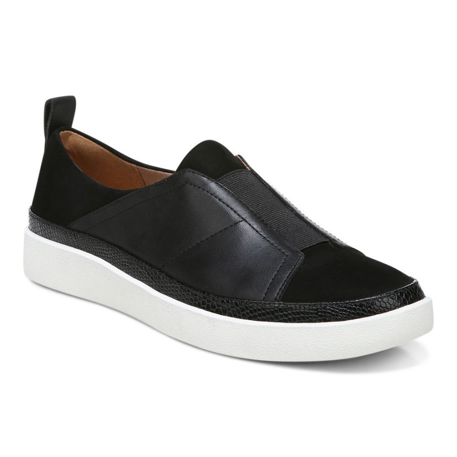 Vionic Black Zinah Slip-on