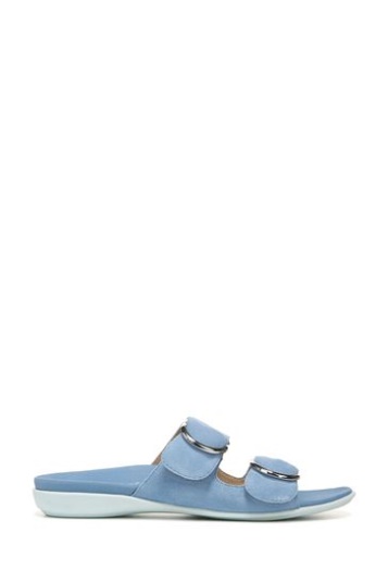 Vionic Blue Corlee Slider-Sandalen