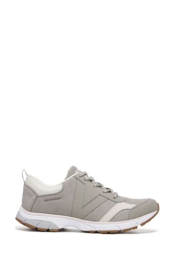 Vionic Grey Dark Taupe Zanny Sneaker Zum Schnüren