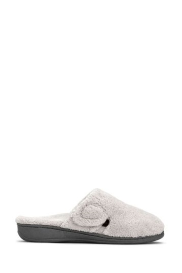 Vionic Grey Gemma Pantoffeln