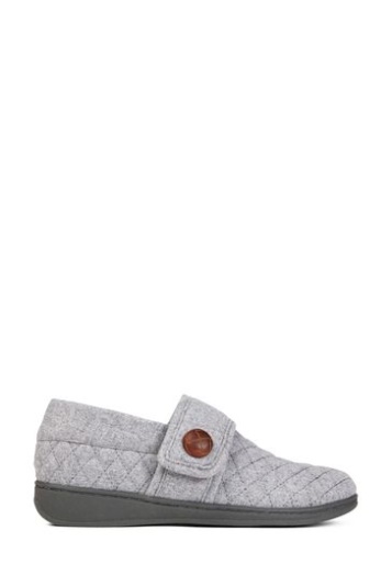 Vionic Graue Jackie-Hausschuhe